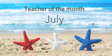 July 2022 Teacher of the Month Featured Image