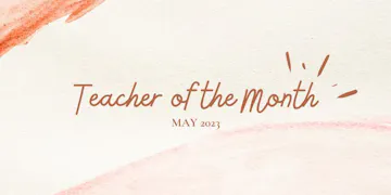 May 2023 National Teacher of the Month Featured Image
