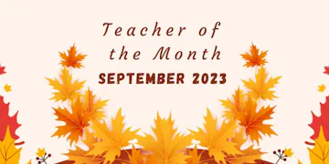 September 2023 Teacher of the Month Featured Image