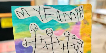 The psychology of drawings like this can be an important tool in children's psychology.