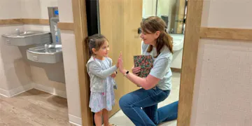 Little Sunshine's Playhouse helps children potty train!