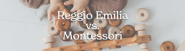 What makes Reggio Emilia different from Montessori?
