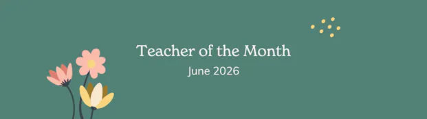 Our National Teacher of the Month is Ms. Morgan from Little Sunshine's Playhouse of Higley!