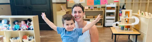 This is a beautiful mother + son duo from one of our schools, in this newest blog about gentle parenting vs traditional parenting