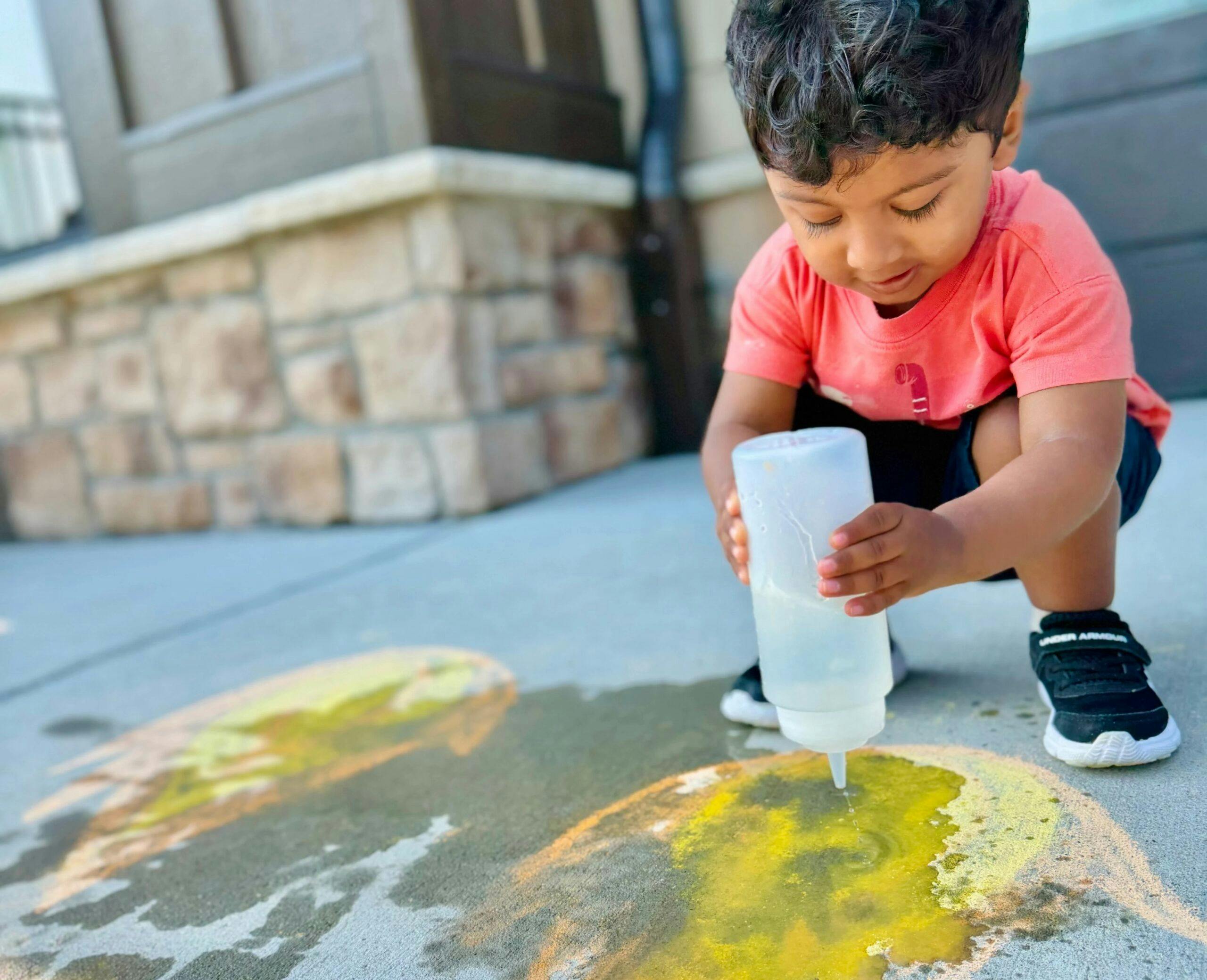 Unstructured time, especially outside, encourages children to exercise their creativity.