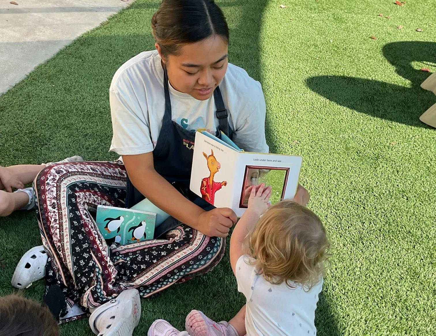 Early literacy tips give parents peace of mind.